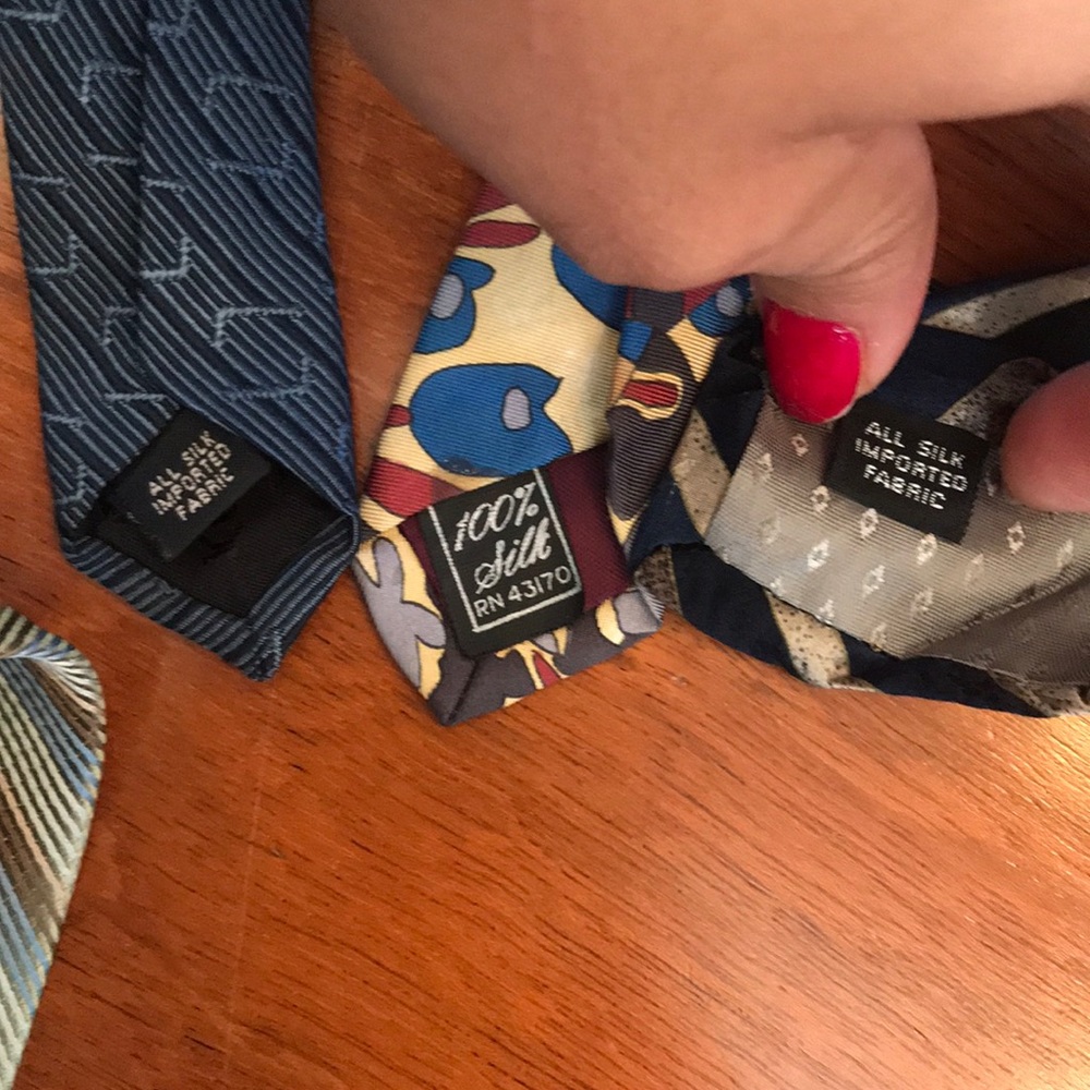 Set of All Silk Ties - Picture 11 of 11